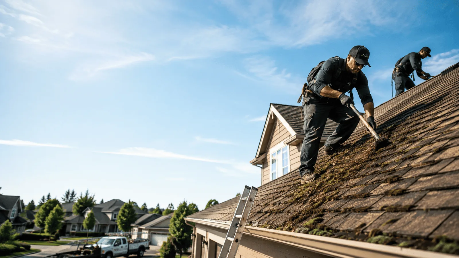 Roof Moss Removal in Fluvanna, TX near me